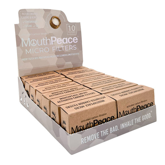 MouthPeace Micro Filter POP Display
